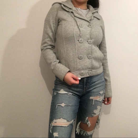 Bluenotes Double-Breasted Jacket in Heather Grey - Picture 5 of 12